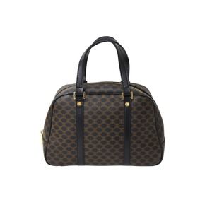 Celine Mini Handbag Macadam Leather Black Brown